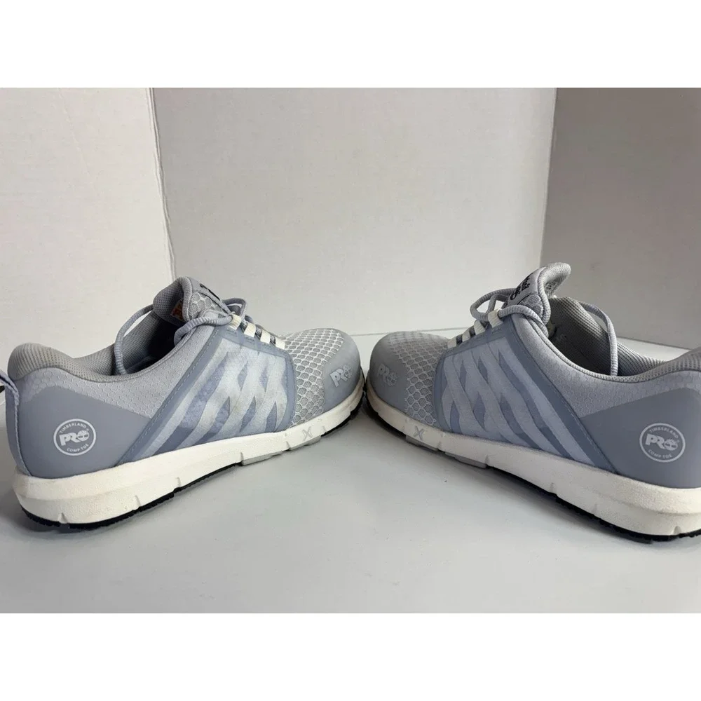 Timberland PRO Women Blue ReBOTL Composite Safety Toe Work Shoes Size 8.5 M